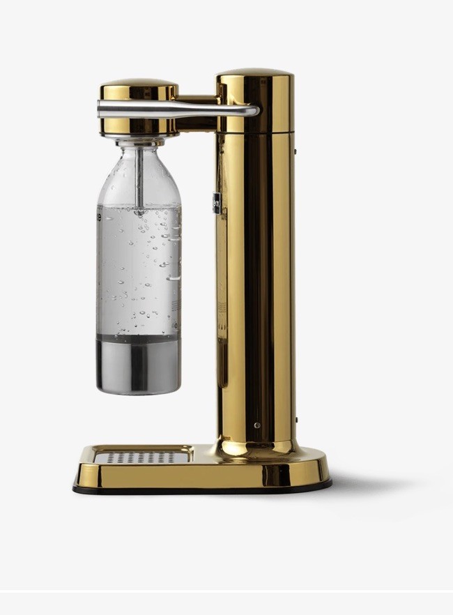 Aarke Carbonator Model AA-C3, Carbonator 3 W/ Tank NIB Gold (CO2 Not Included)