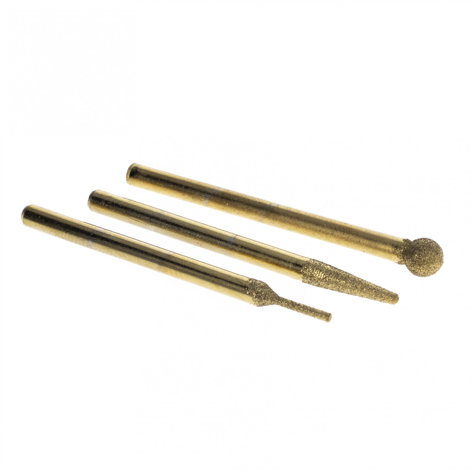 Universal Tool Assorted Diamond Burr Set 120-150 Grit .125 Inch Shank (Multiple