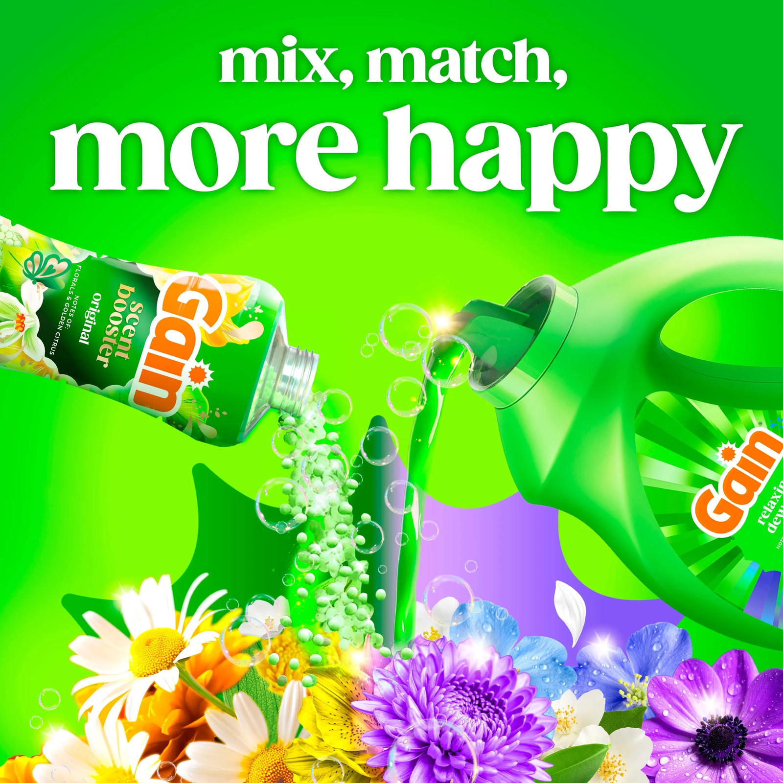 Laundry Detergent Liquid, Now with Odor Defense, Relaxing Dewdrop Scent, 132 Fl