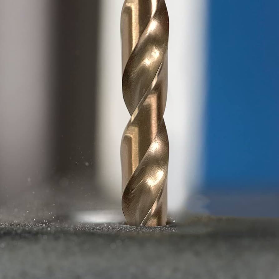 Cobalt Drill Bit Set 1/16″-1/2″ HSS Co5% M35 Jobber Twist Metalworking Drill Bit