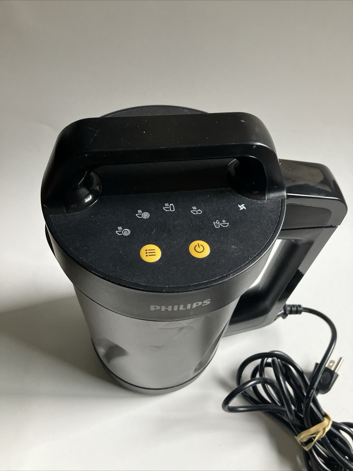 Philips Viva Collection HR2204 Soup Maker 10-in-1 Hot Cold Blender w Power Cable