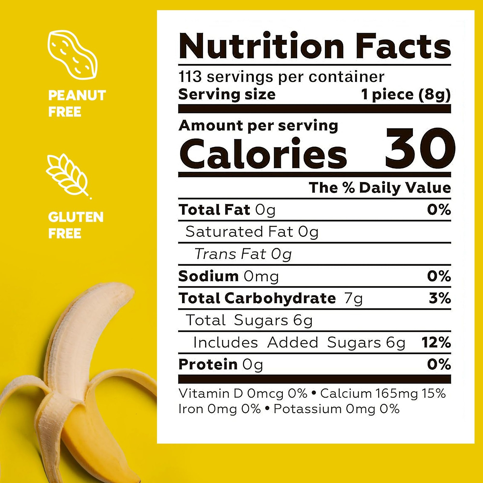 Bananas Runts Candy – about 1200 psc 1.7 LB Hard Candy Bulk Gumball Machine R…