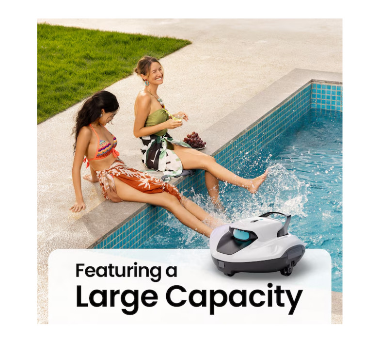 Aiper Scuba 800W Cordless 3.5-in Robotic Pool Vacuum