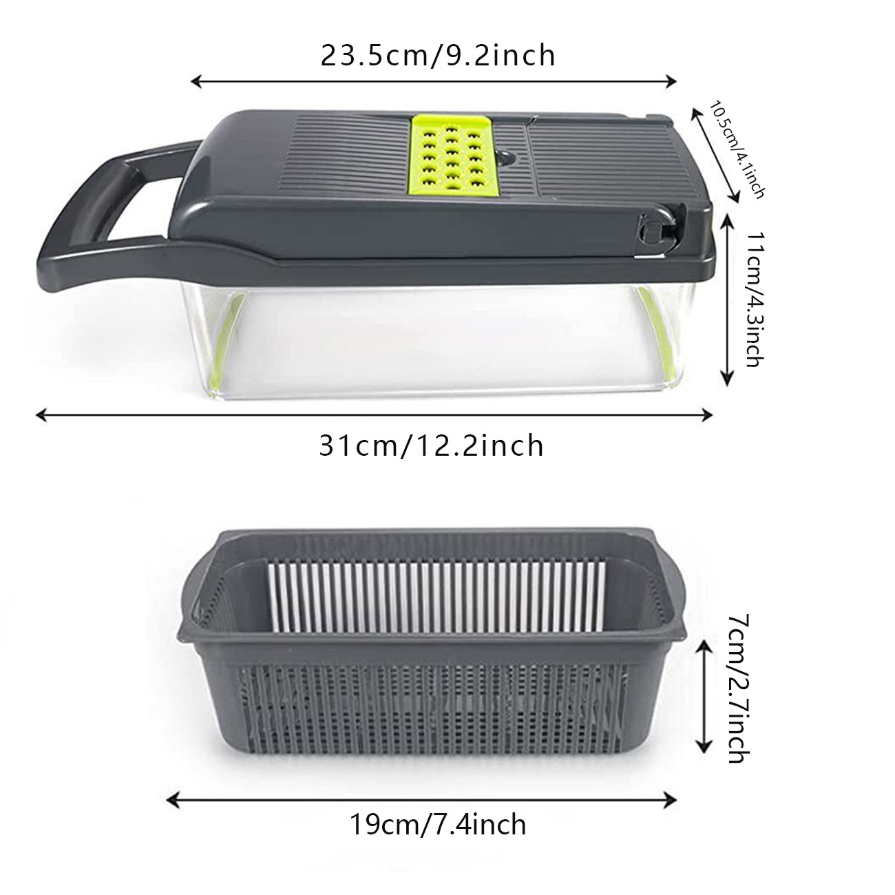 15 in 1 Food Salad Veggie Peelers Slicer Kitchen Vegetable Fruit Chopper Cutter
