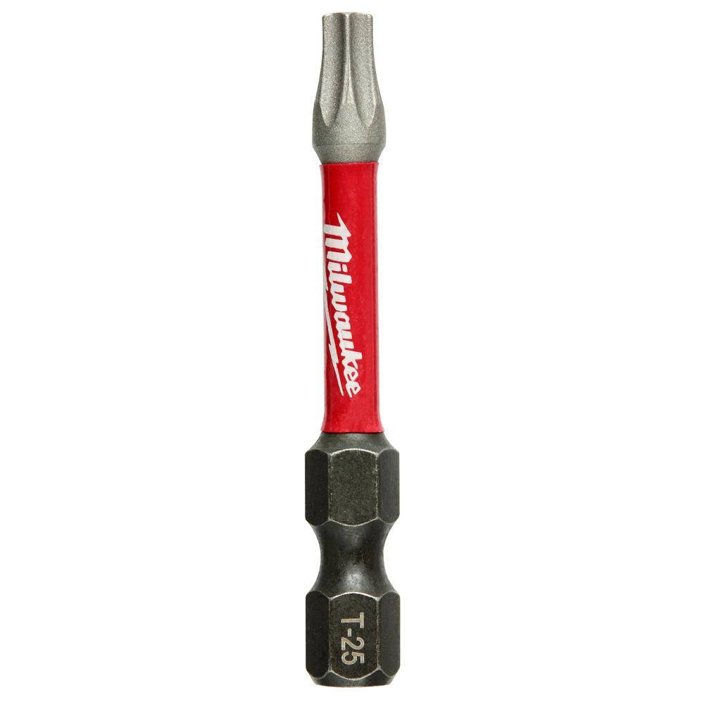 SHOCKWAVE Impact Duty 2 In. T25 Torx Alloy Steel Screw Driver Bit (15-Pack)