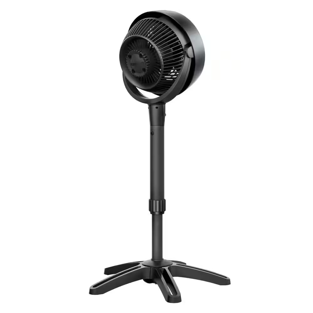 683 Pedestal Whole Room Air Circulator Fan, 32 In.-38 In. Adjustable Height