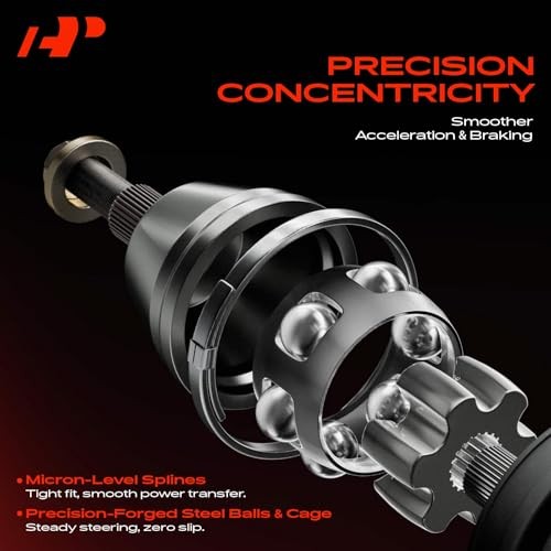 CV Axle Shaft Assembly | Compatible with Front Driver or Passenger Side