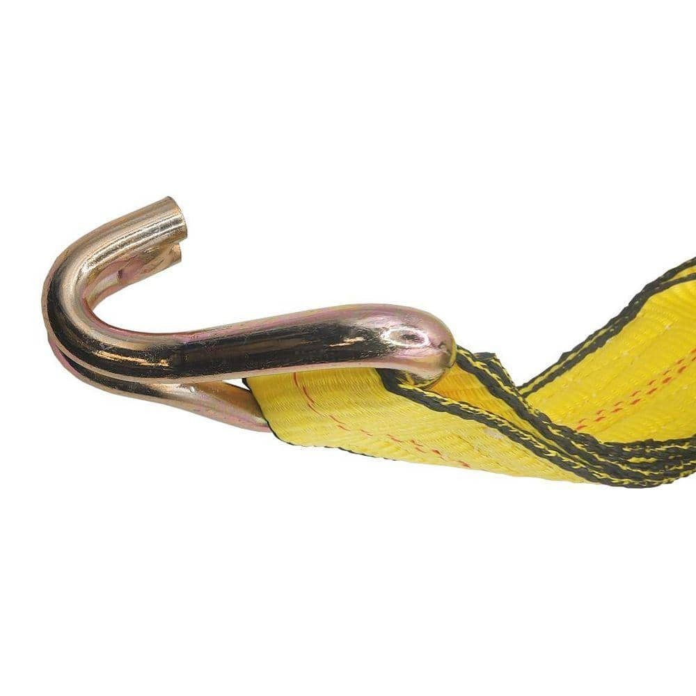 2 In. X 27 Ft. Heavy-Duty Ratchet Tie-Down Trailer Strap (10,000 Lbs.)