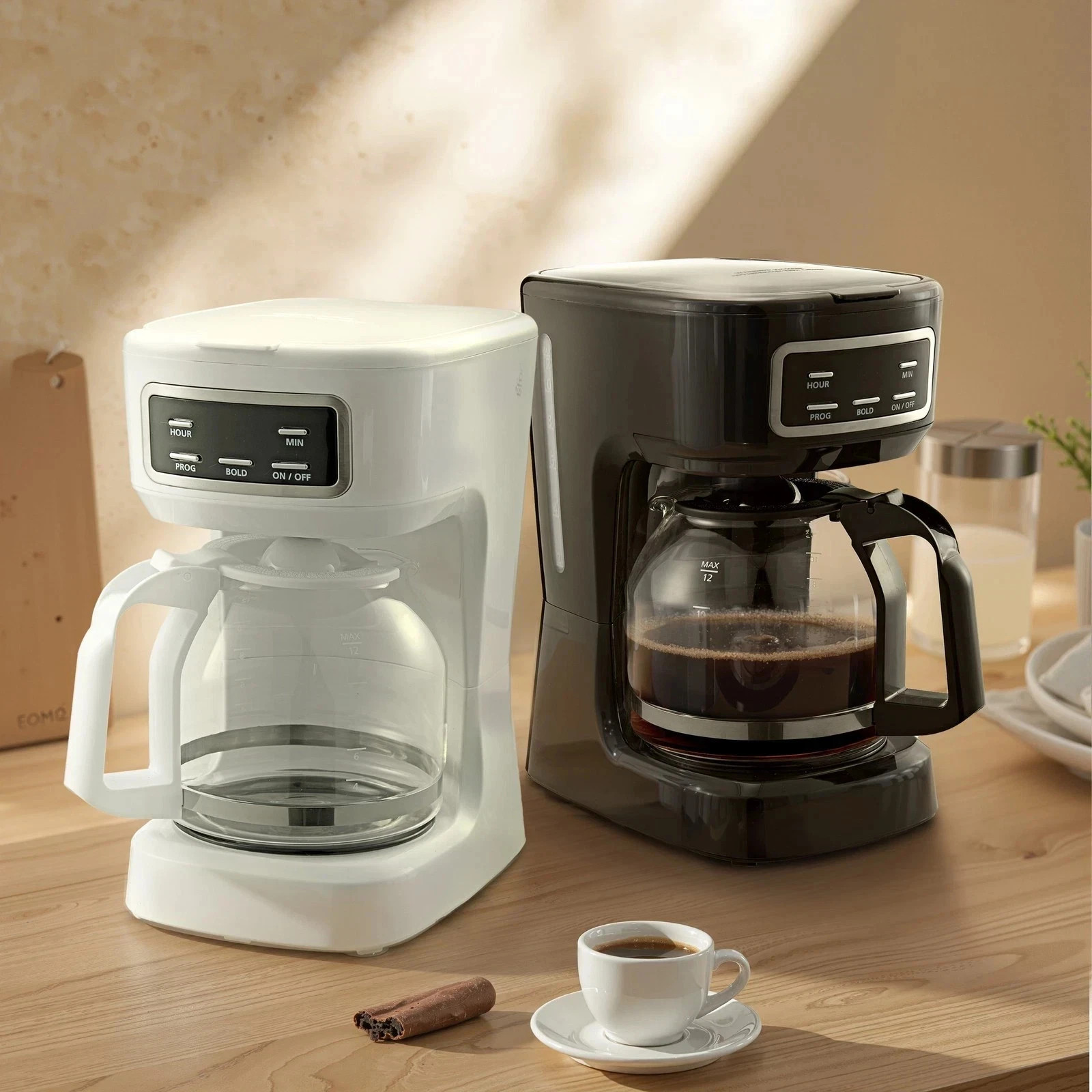Mainstays 12-Cup Black Programmable Drip Coffee Maker- Free Shipping