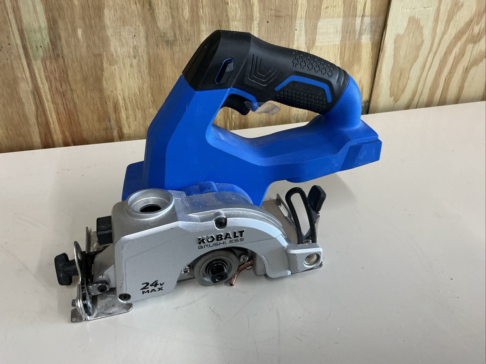 PARTS ONLY Kobalt 24V MAX 4” Cordless Handheld Tile Saw Tool Only
