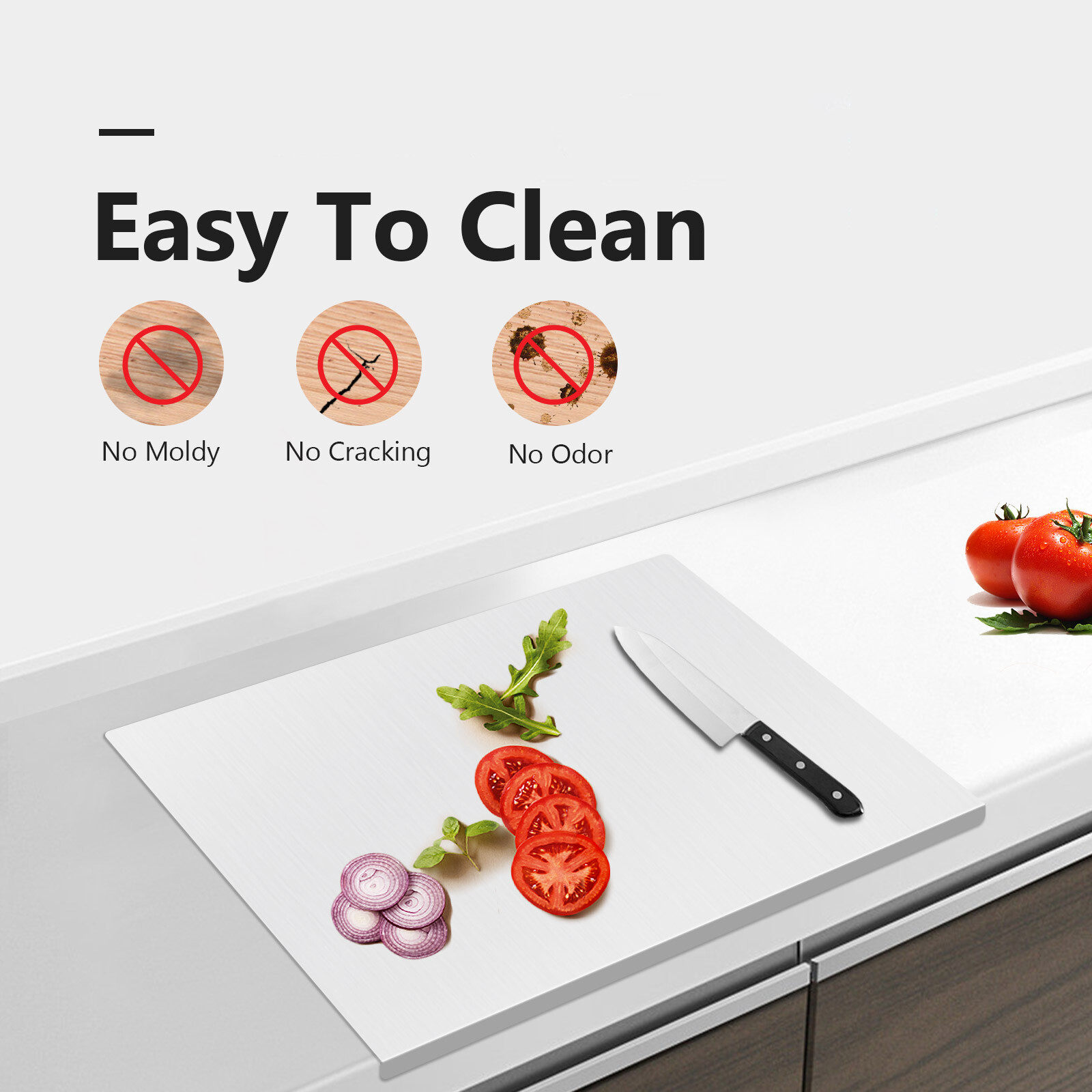 Cutting Boards Large Stainless Steel Cutting Chopping Boards Pastry Board f Meat