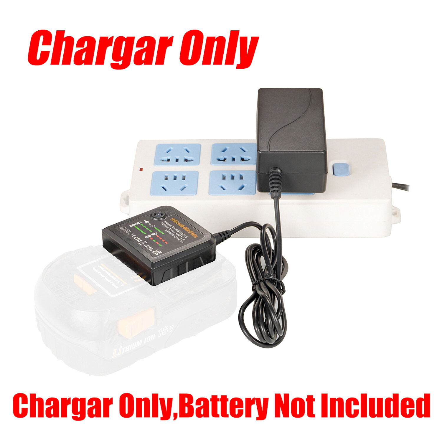 1x Charger fits Ridgid AEG 18v Cordless Tools Li-lon Batteries – Charger Only