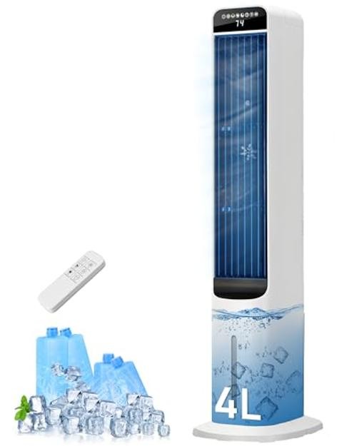 41 Inch Portable Air Conditioners, 3-in-1 Swamp Cooler Air Conditioner 41″