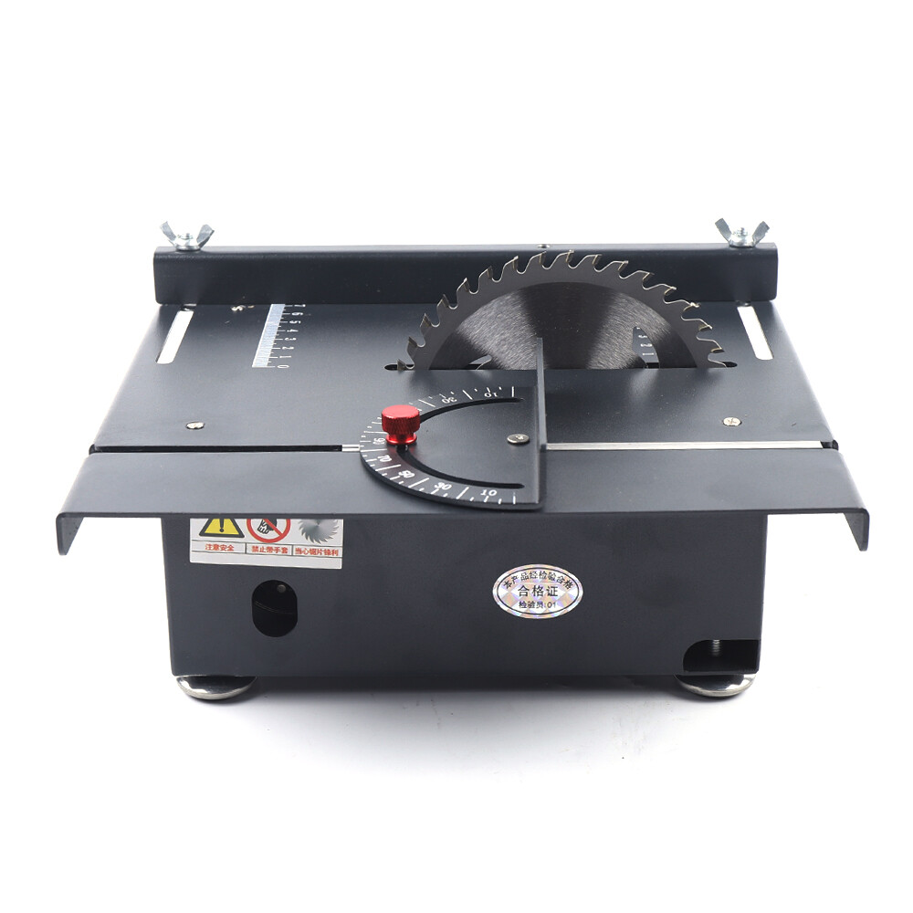 Portable Compact Heavy Duty Table Saw DIY Projects Work Shop Cutting Depth 40mm