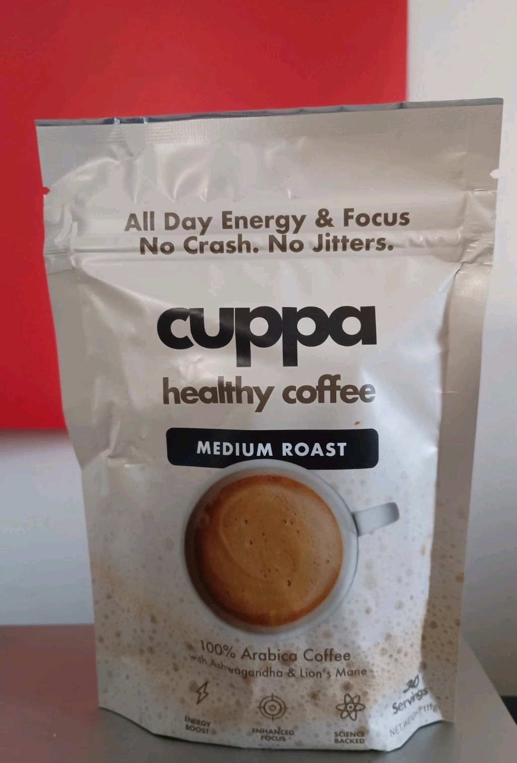 Cuppa Mushroom Coffee 30 Servings – Boost Energy & Focus **FREE SHIPPING**