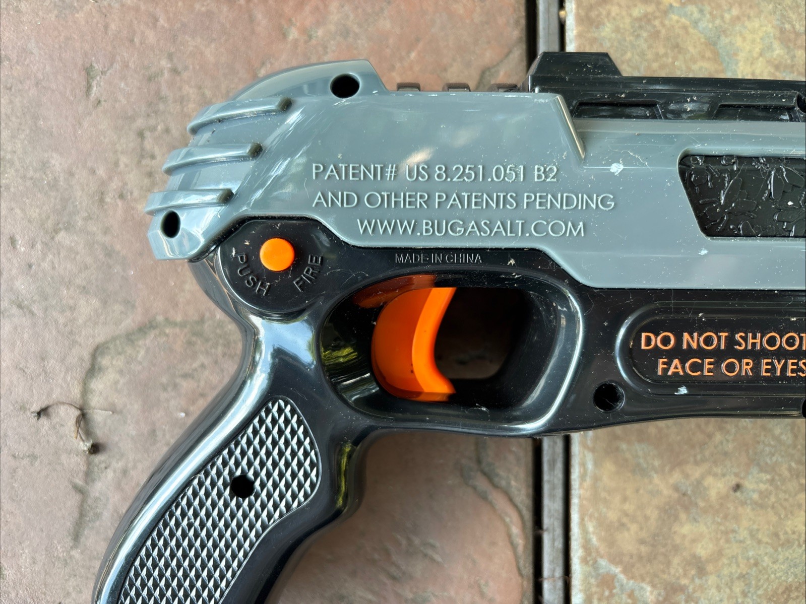 Bug-A-Salt Black Fly Edition 3.0 Salt Gun Insect Control