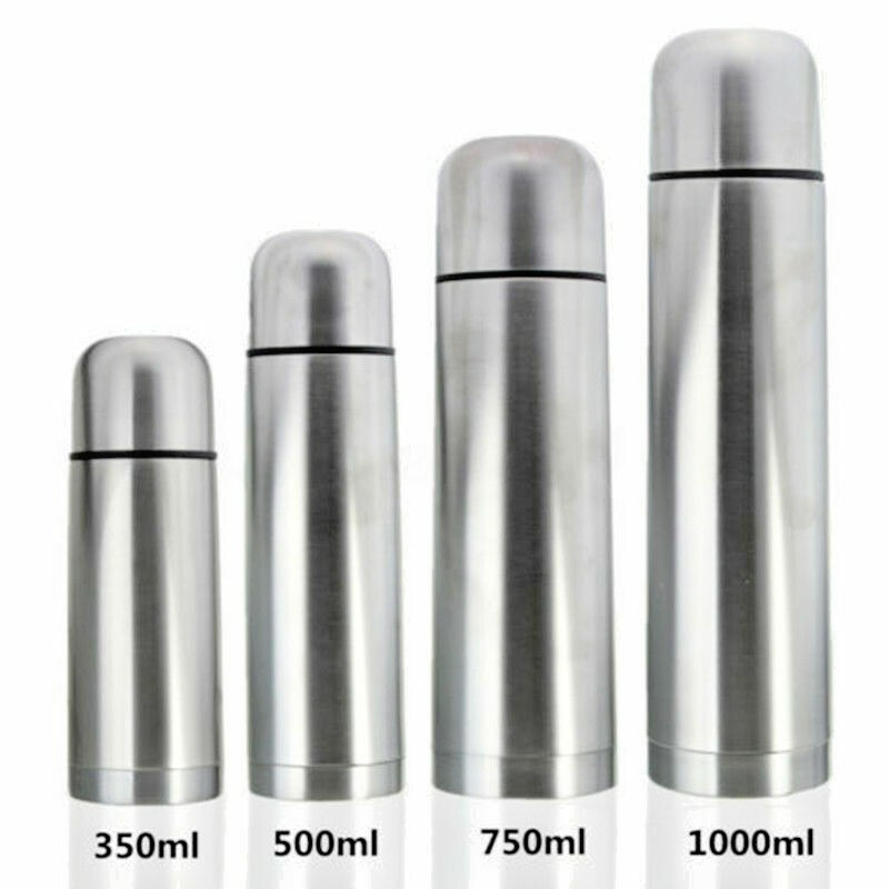 Vacuum Flask Coffee Bottle Thermos Stainless Steel 350/500/750/1000ml