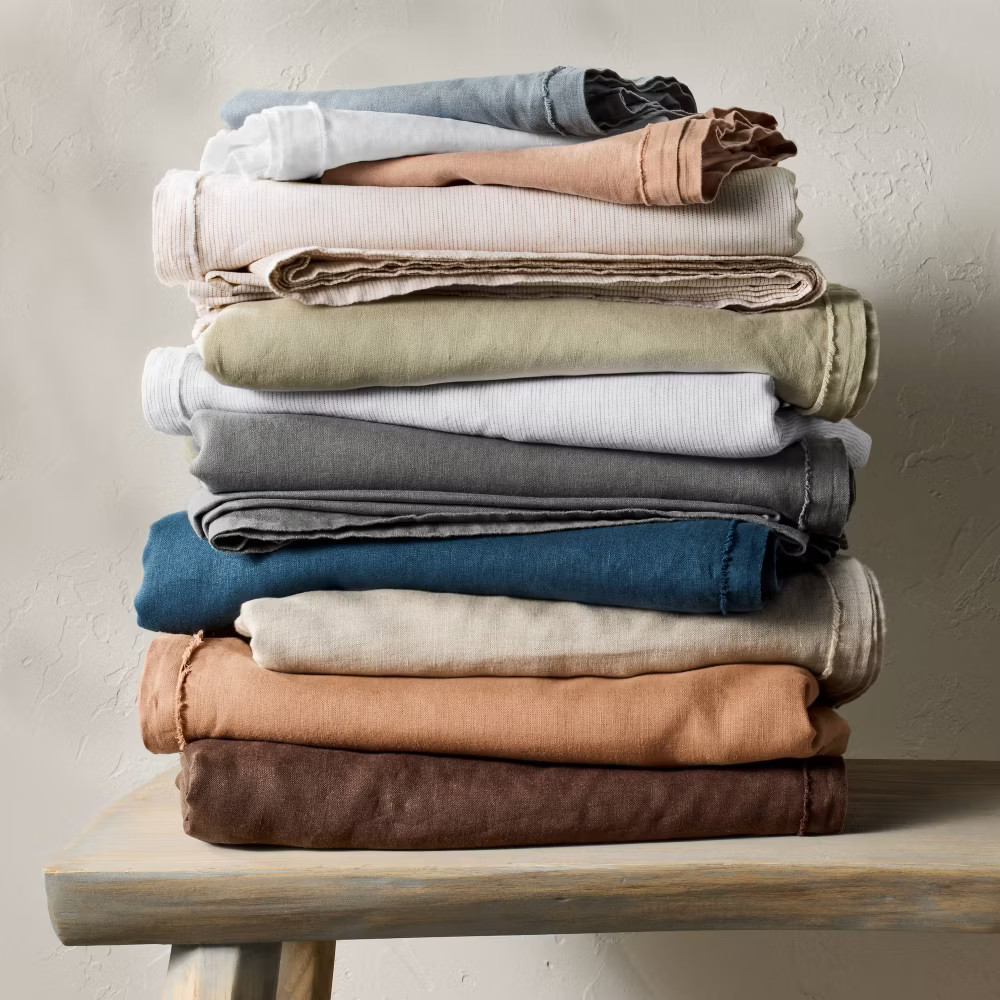 Full 100% Linen Sheet Set Natural – Casaluna