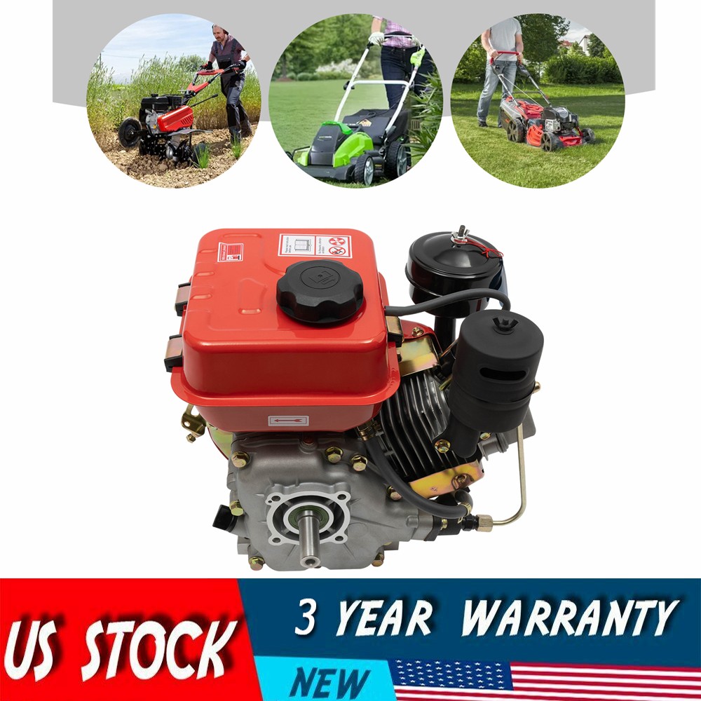 4-Stroke 6 HP Engine Single Cylinder Air Cooled For Small Agricultural Machinery