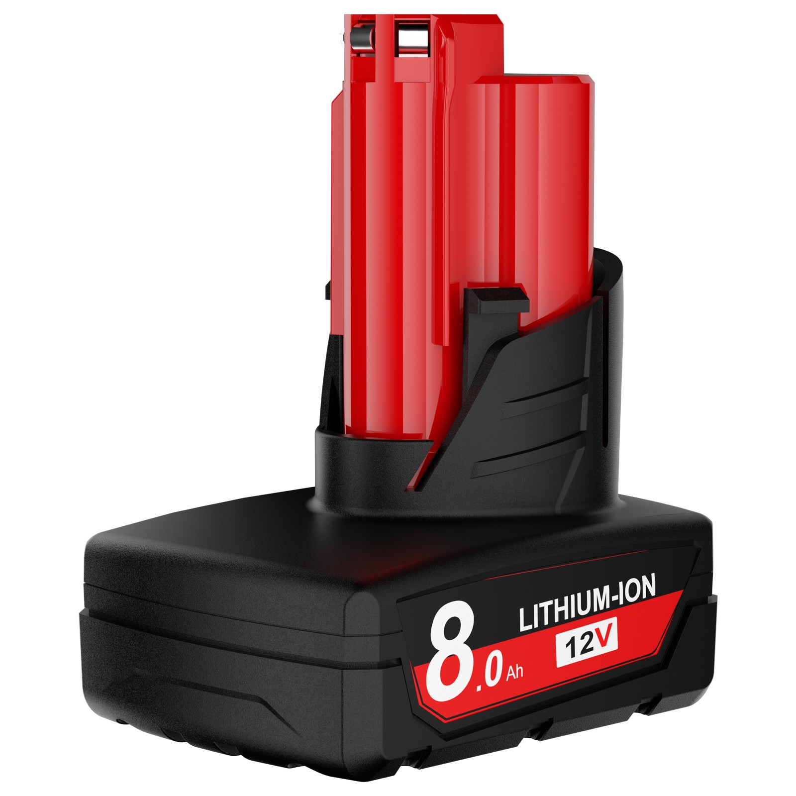2Pack For Milwaukee for M12 LITHIUM 8.0Ah Extended Capacity Battery 48-11-2460