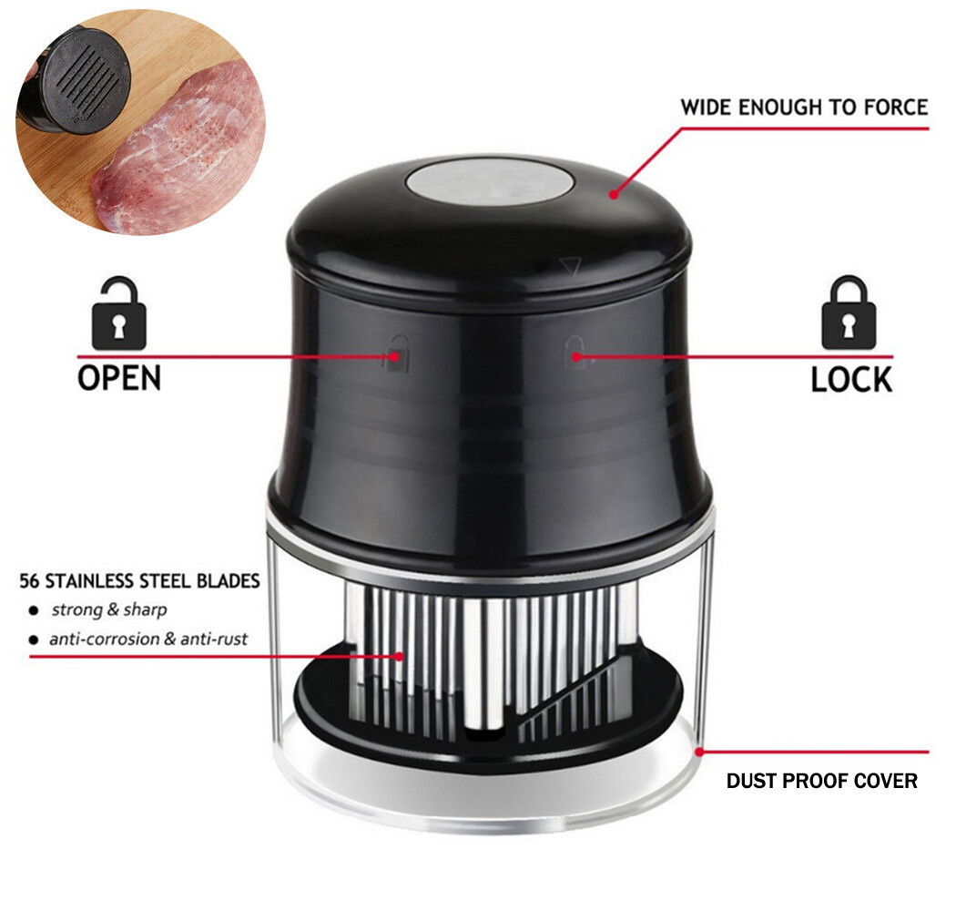 Stainless Steel Meat Tenderizer 56-pin Beef Pork Kitchen Cooking Needle Tool