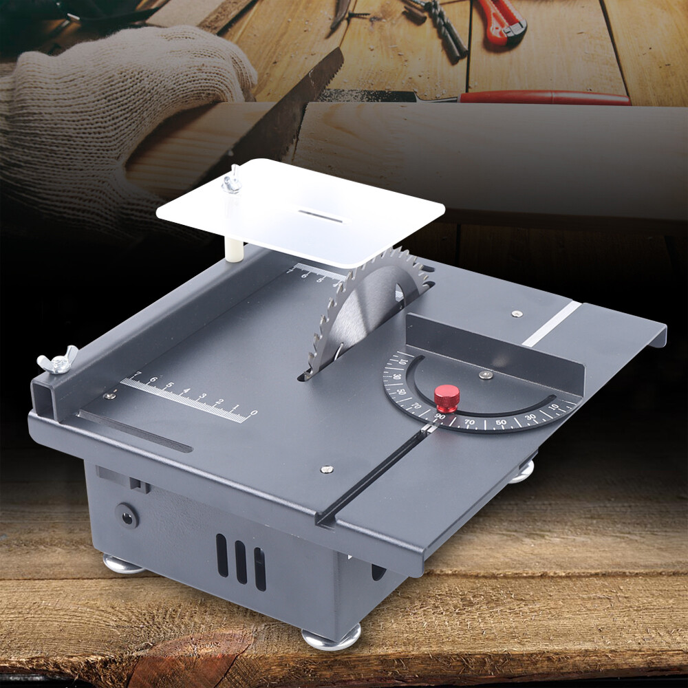 Portable Compact Heavy Duty Table Saw DIY Projects Work Shop Cutting Depth 40mm