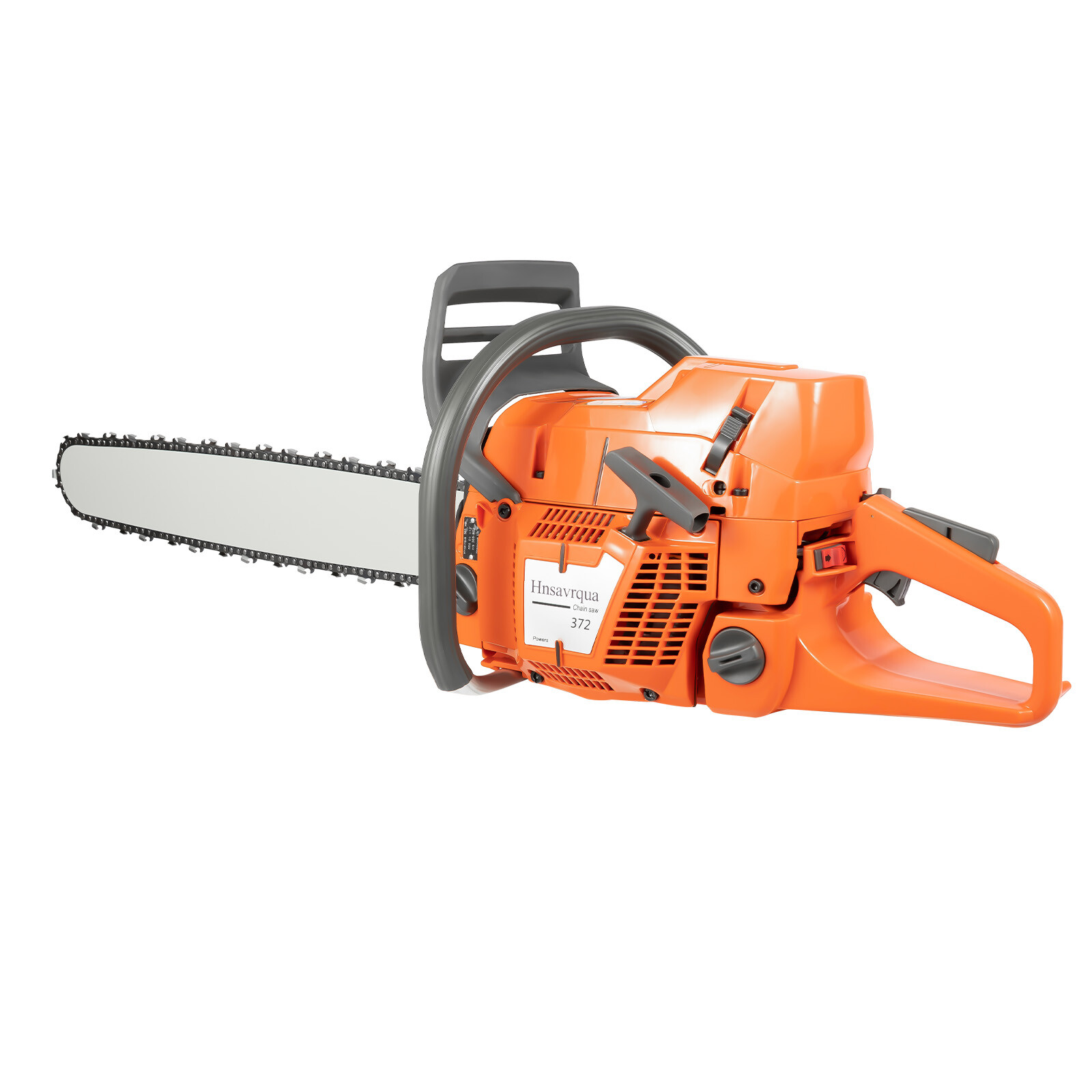 72cc Gas Powered Chainsaw with 24” Guide Bar Saw Chain 2-Stroke Engine Cut Wood