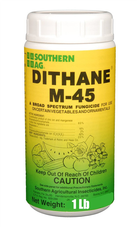 Dithane M-45 Fungicide 80% Mancozeb – 1 lb.
