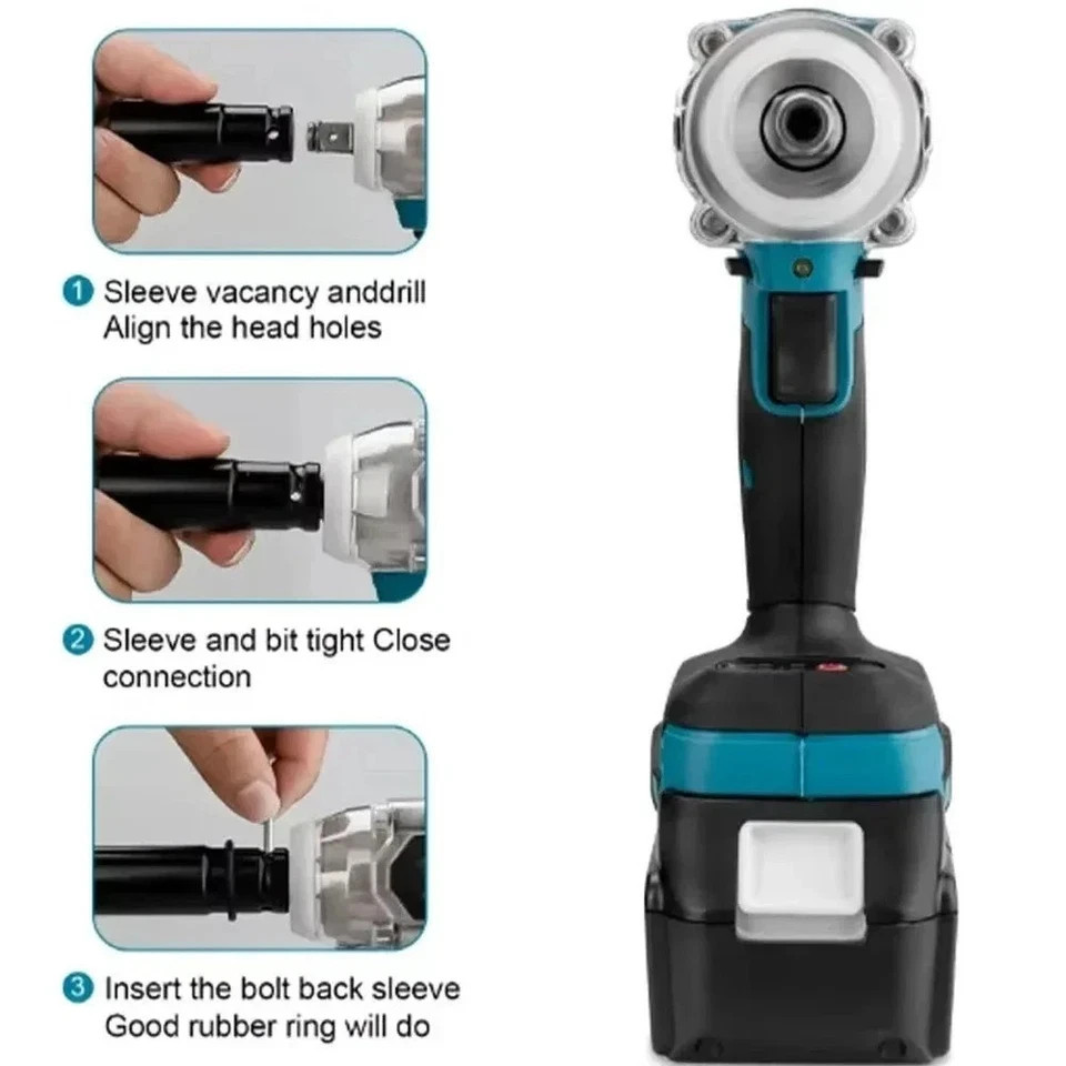 Makita 18V LXT DTW285 Brushless 1/2″ Impact Wrench | Sub-Compact Power Tool Only