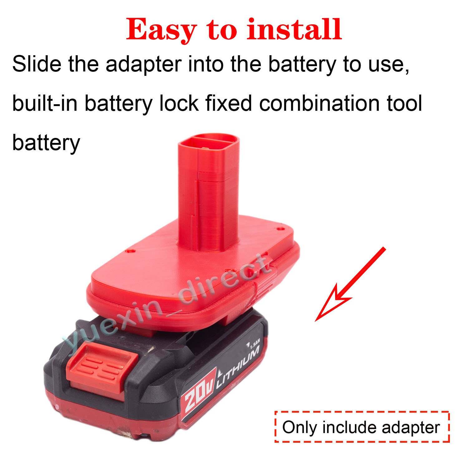 Adapter For Bauer 20V Battery Convert to for Craftsman 19.2V C3 Old Power Tools