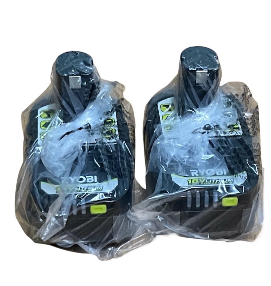 Genuine RYOBI ONE+ 18V HIGH PERFORMANCE Li-Ion 4.0 Ah Battery PBP004 (2-Pack)