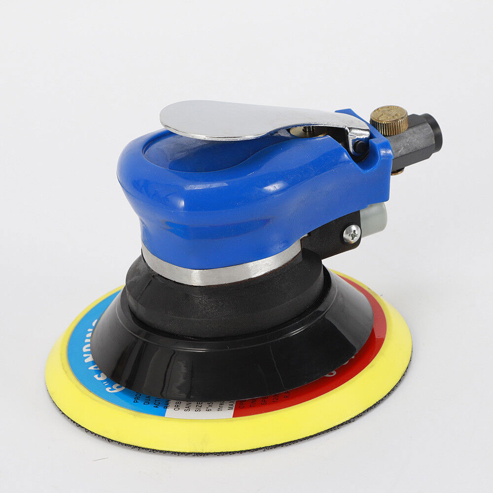 6″Air Palm Orbital Sander Hand Sanding Machine Pneumatic Polisher Speed