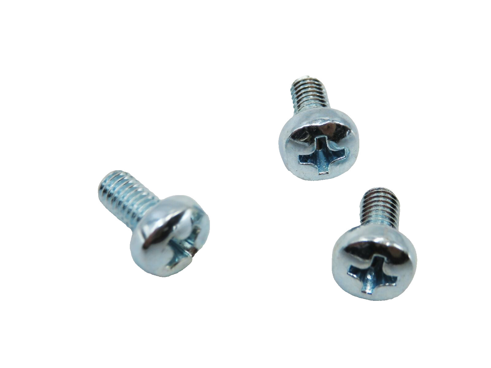 800 x pan head screws cross pan head screws zinc-plated DIN7985 ISO7045 M4 4x8m