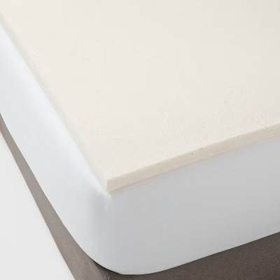 Threshold Memory Foam 1.5″ Topper Cooling CertiPUR-US Certified, 12″D, Twin
