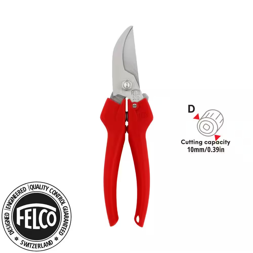 F300 7.5 In. Floral and Harvest Snip Pruning Shears, Stainless Steel Blade