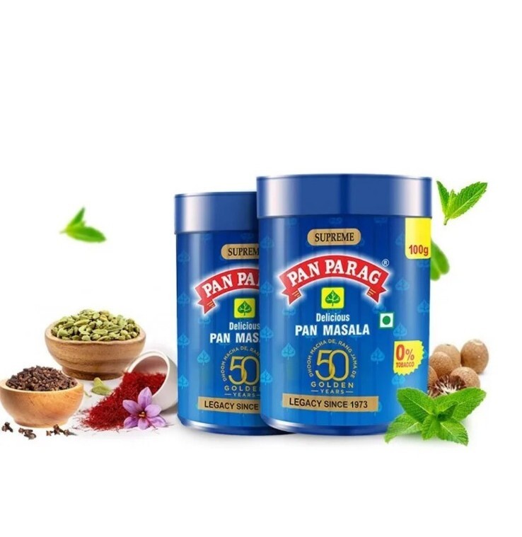 Pan Parag 100g Each Pack Of 10 Fresh Premium Pan Masala Mouth Fresher EXP 11/24