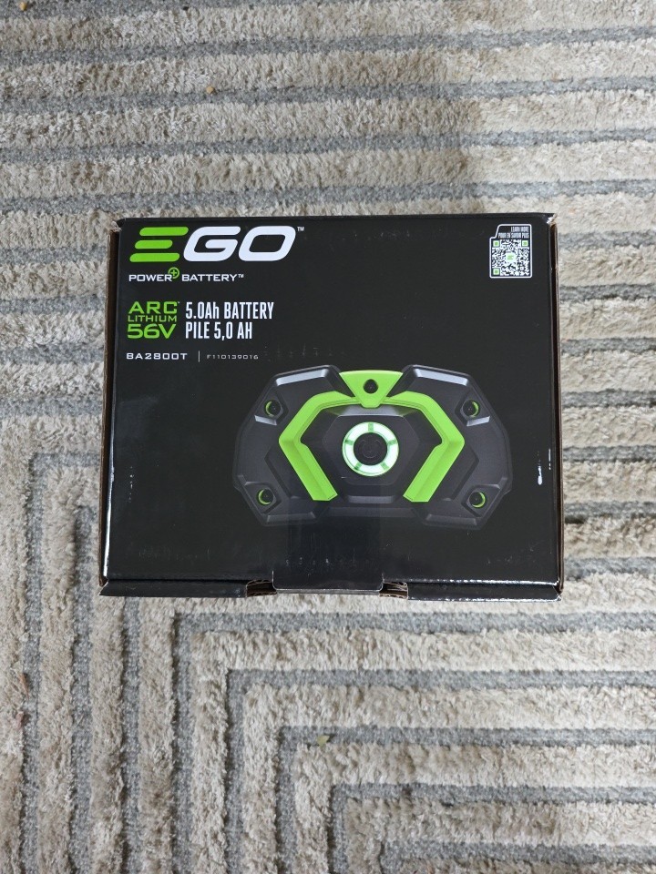 EGO BA2800T Power Battery 56v 5.0 ah ** ORIGINAL OEM ** BRAND NEW **