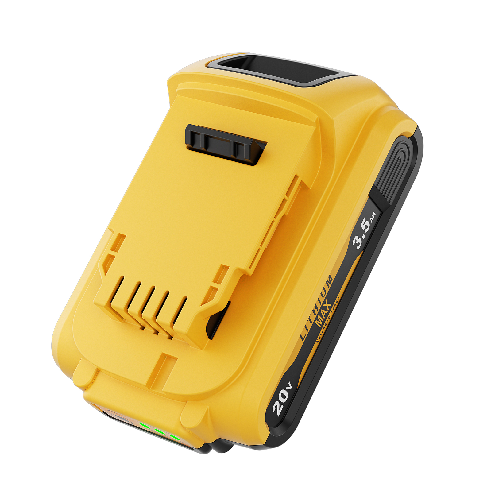 Battery / Charger / LED Work Light For DeWalt 20V 20 Volt Max Lithium DCB204-2