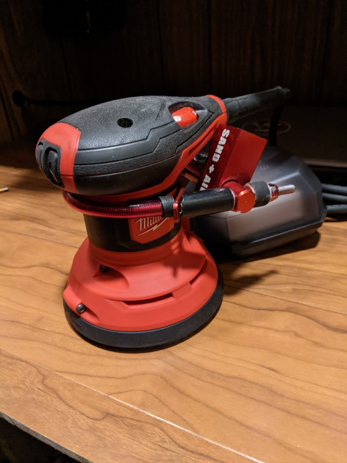 Sand Aid- Orbital Sander Attachment -Extension Pole/Handle Accessory-Pole Sander
