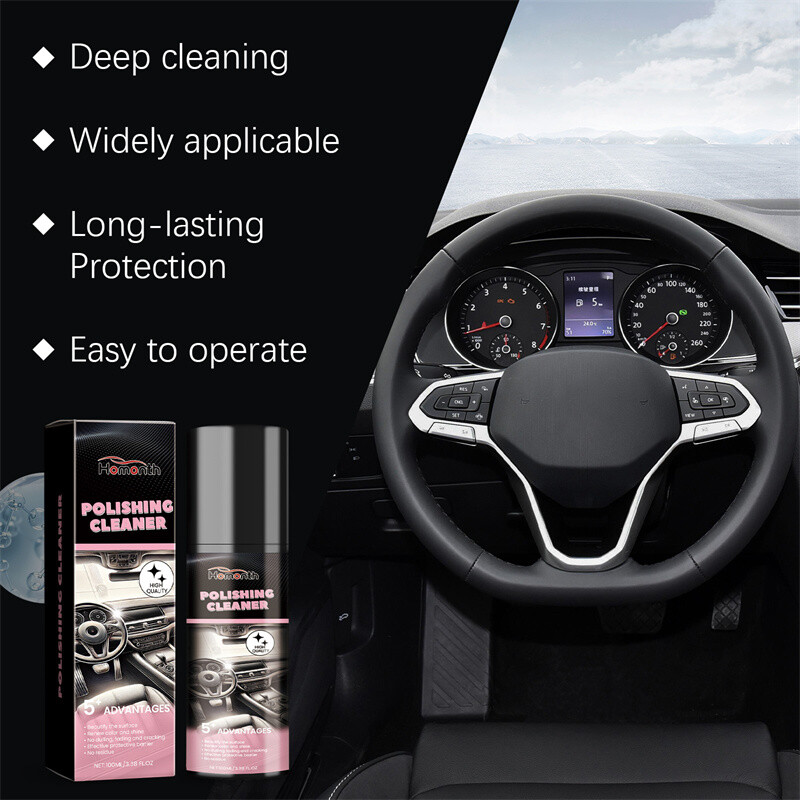 Car Interior Cleaner, Vehicle Interior Polish | Interior Detailer Spray-2025 NEW