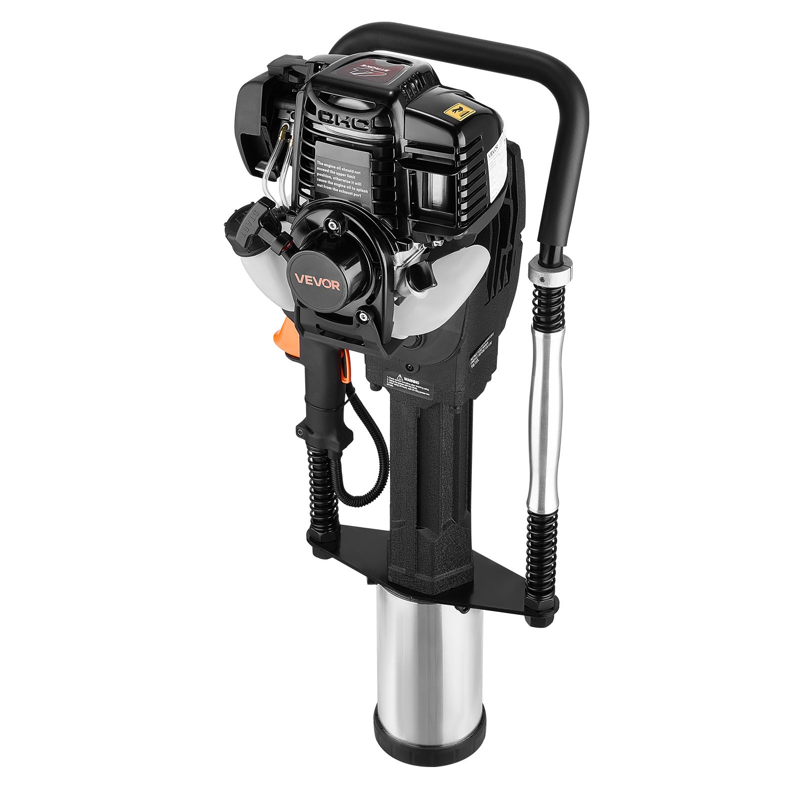 VEVOR Gas Powered T Post Driver 4 Stroke Engine Heavy Duty Fence Pounder
