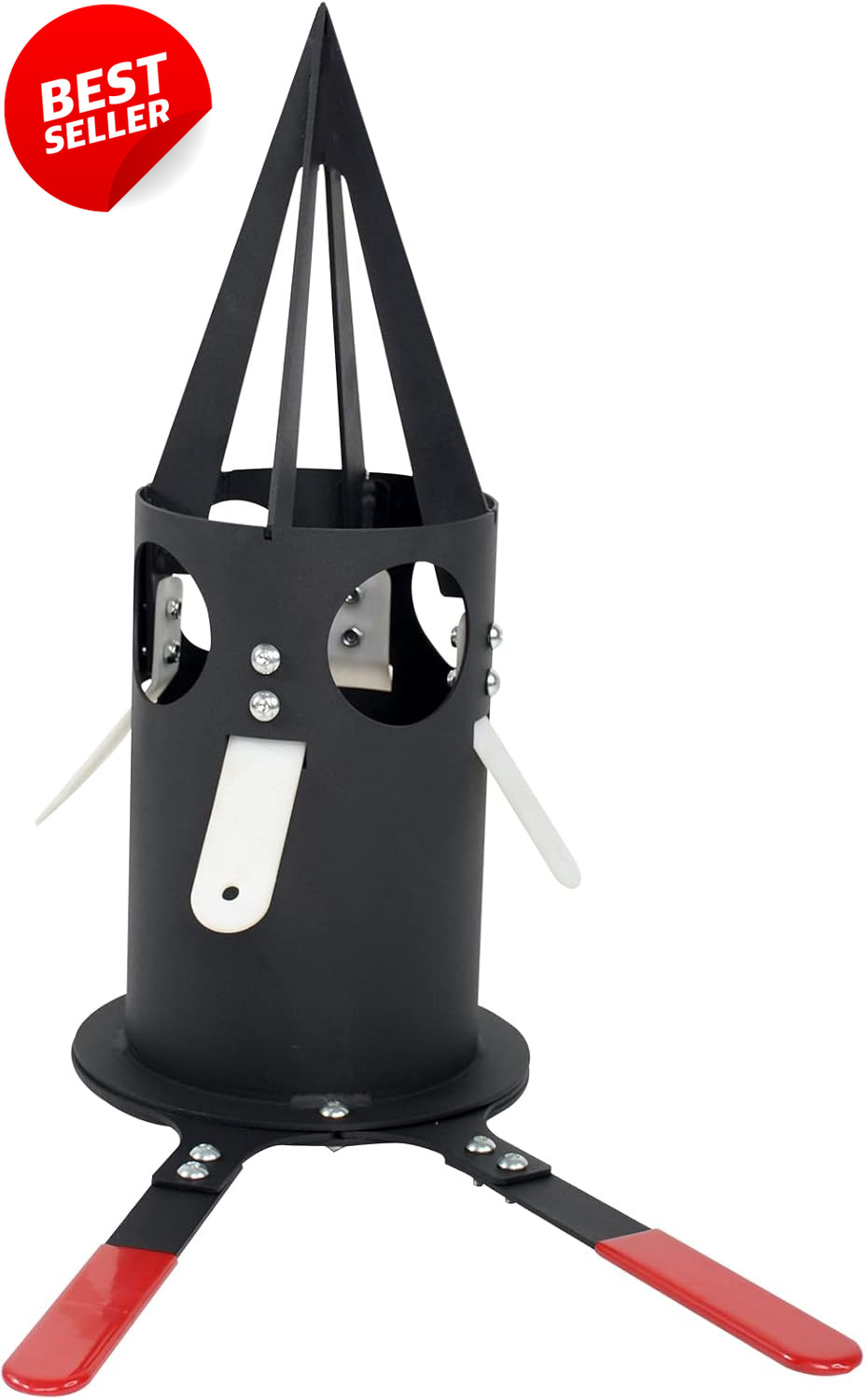 Big Bag Dispenser Bulk Bag Unloader Heavy Duty Feed Grain Fertilizer Black – US