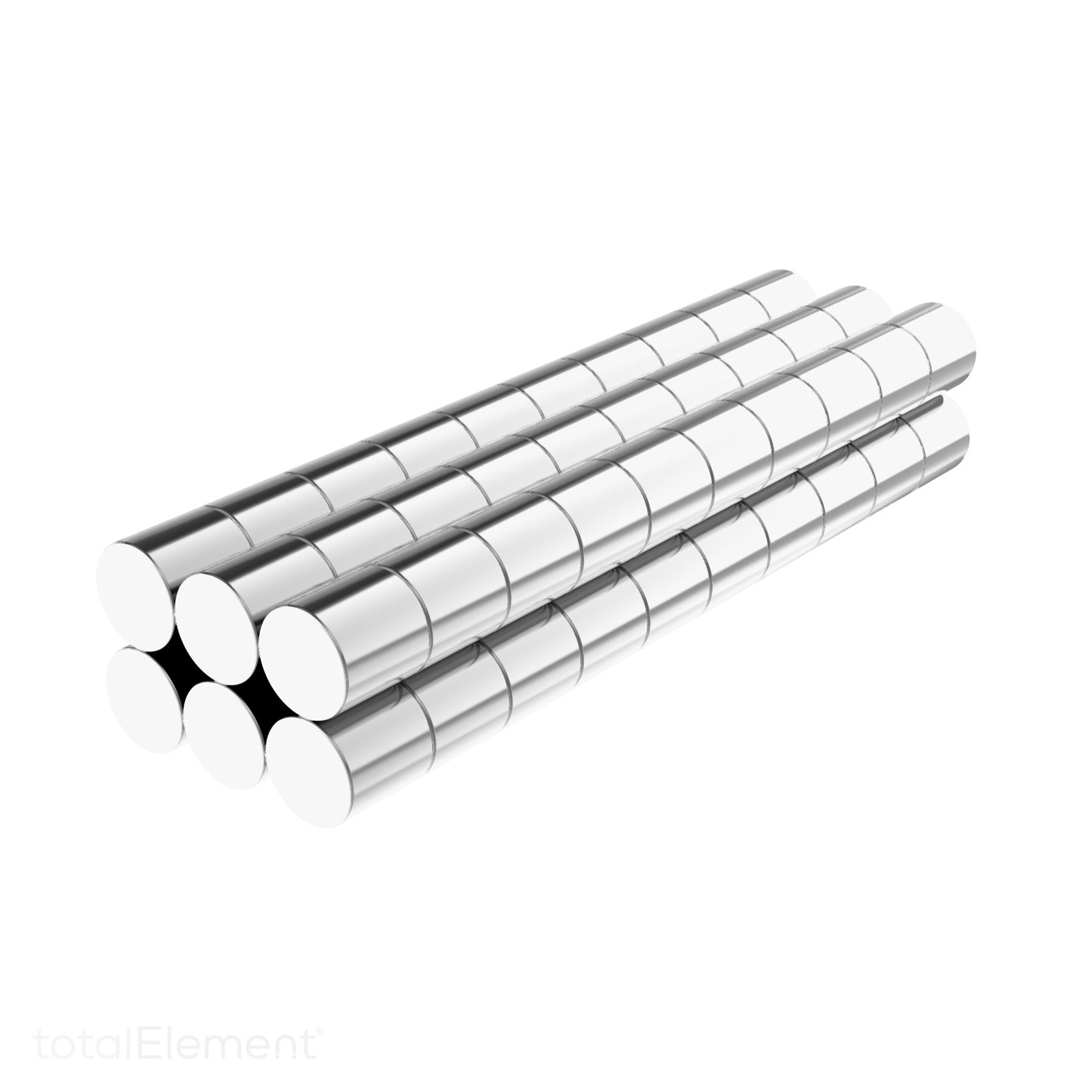 1/4 x 1/4 Inch Neodymium Rare Earth Cylinder Magnets N42 (60 Pack)