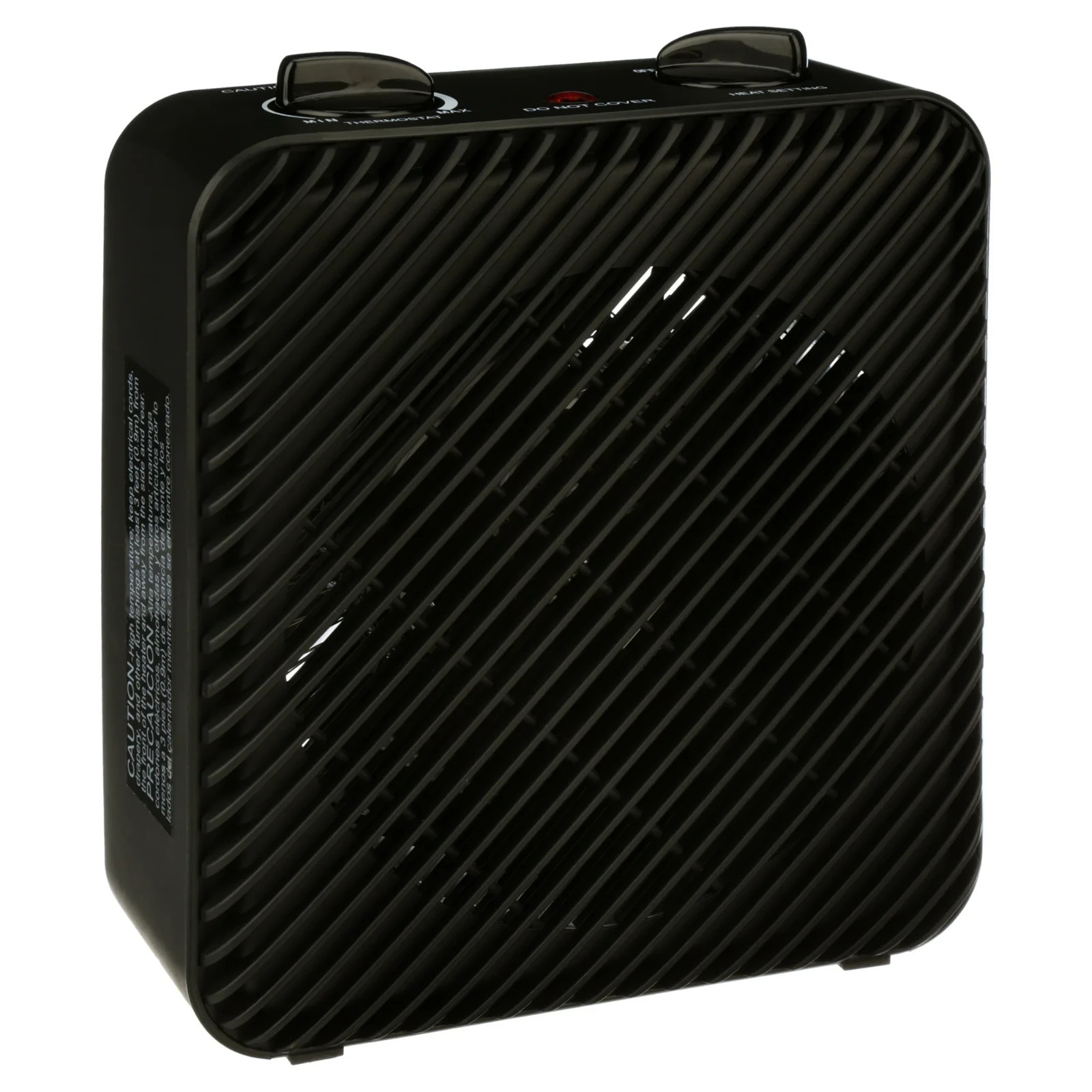 Pelonis 1500W 3-Speed Electric Fan-Forced Space Heater Black PSH08F1ABB OPEN BOX