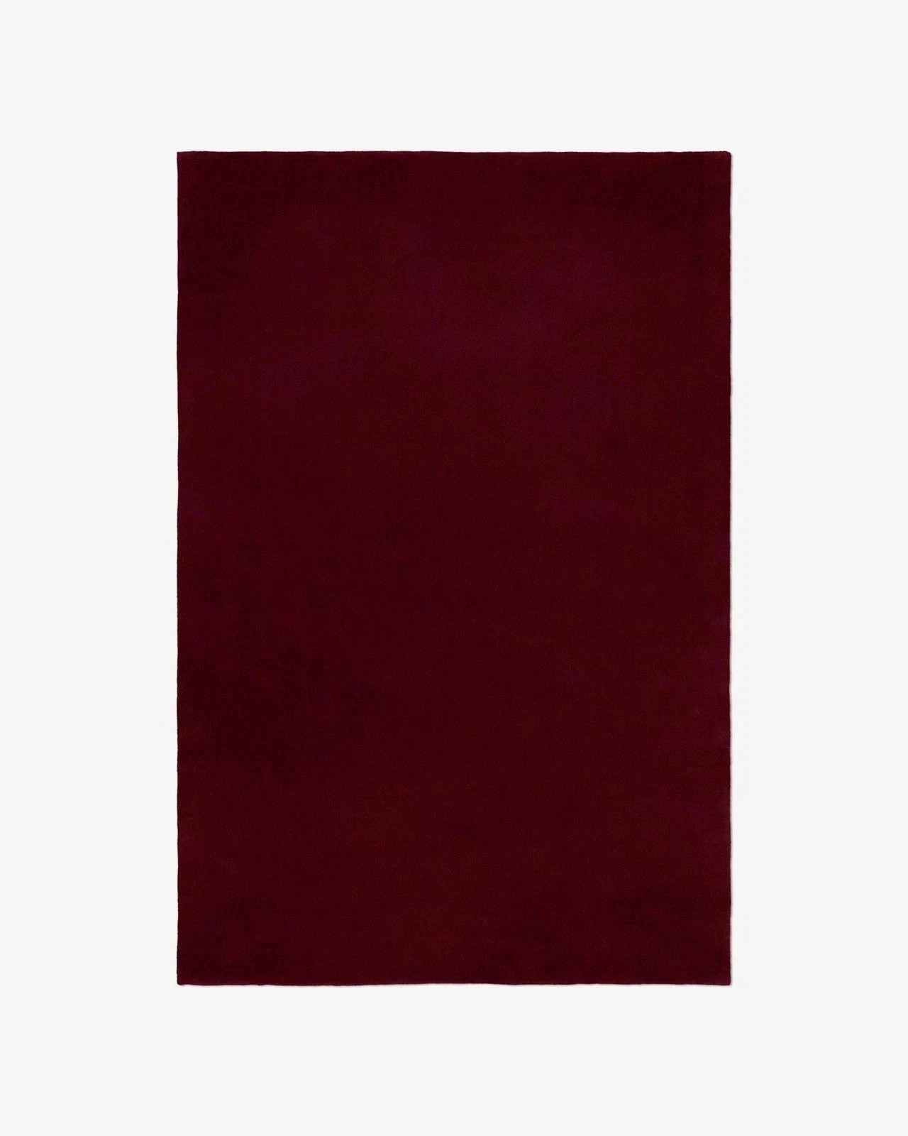 Hand-Tufted Nordic Knots Grand Deep Wine 8.6×9 Ft/Scandinavian Rug 7×10 Ft