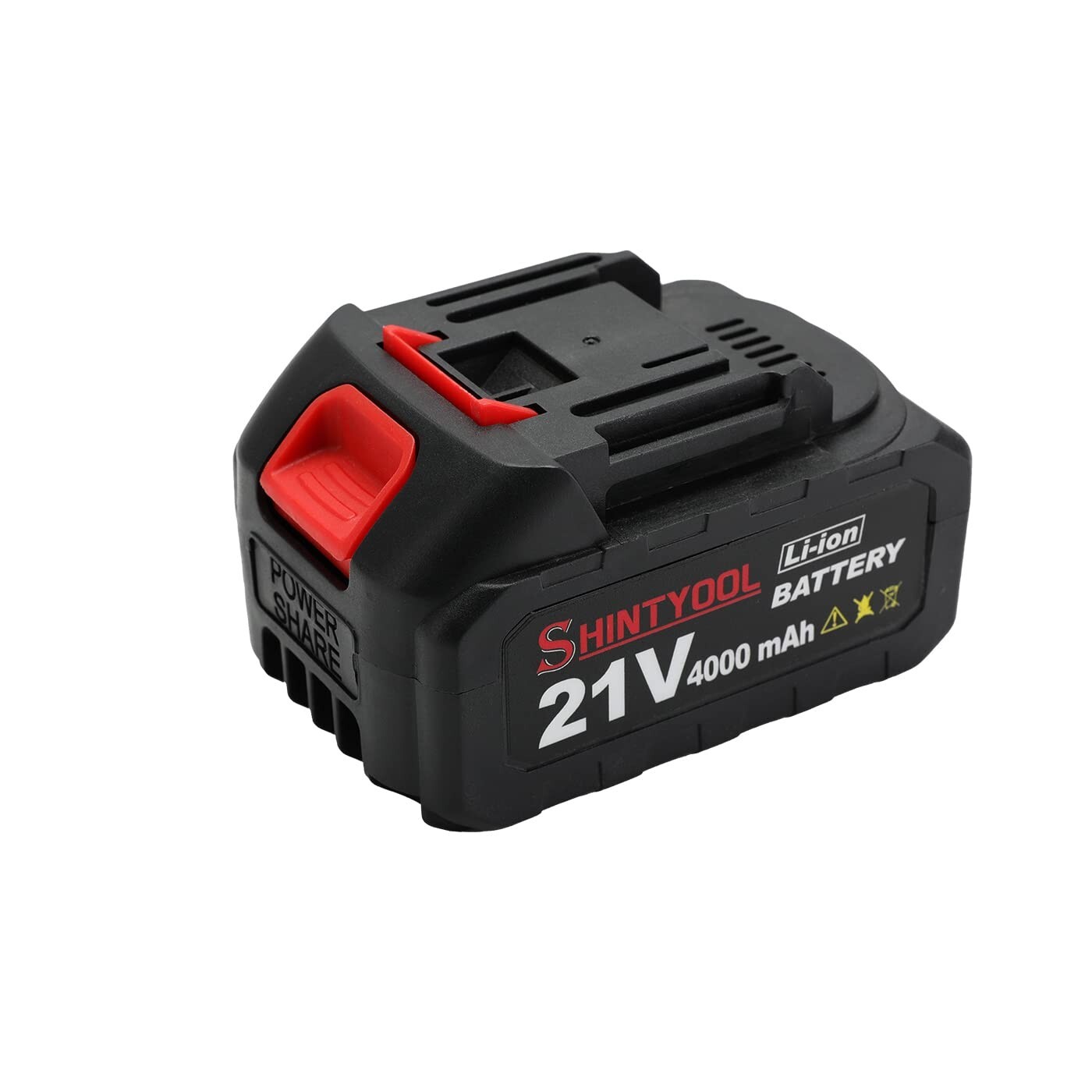21V Lithium Battery – 4.0 Ah Battery with Charger Adapter Led Indicator