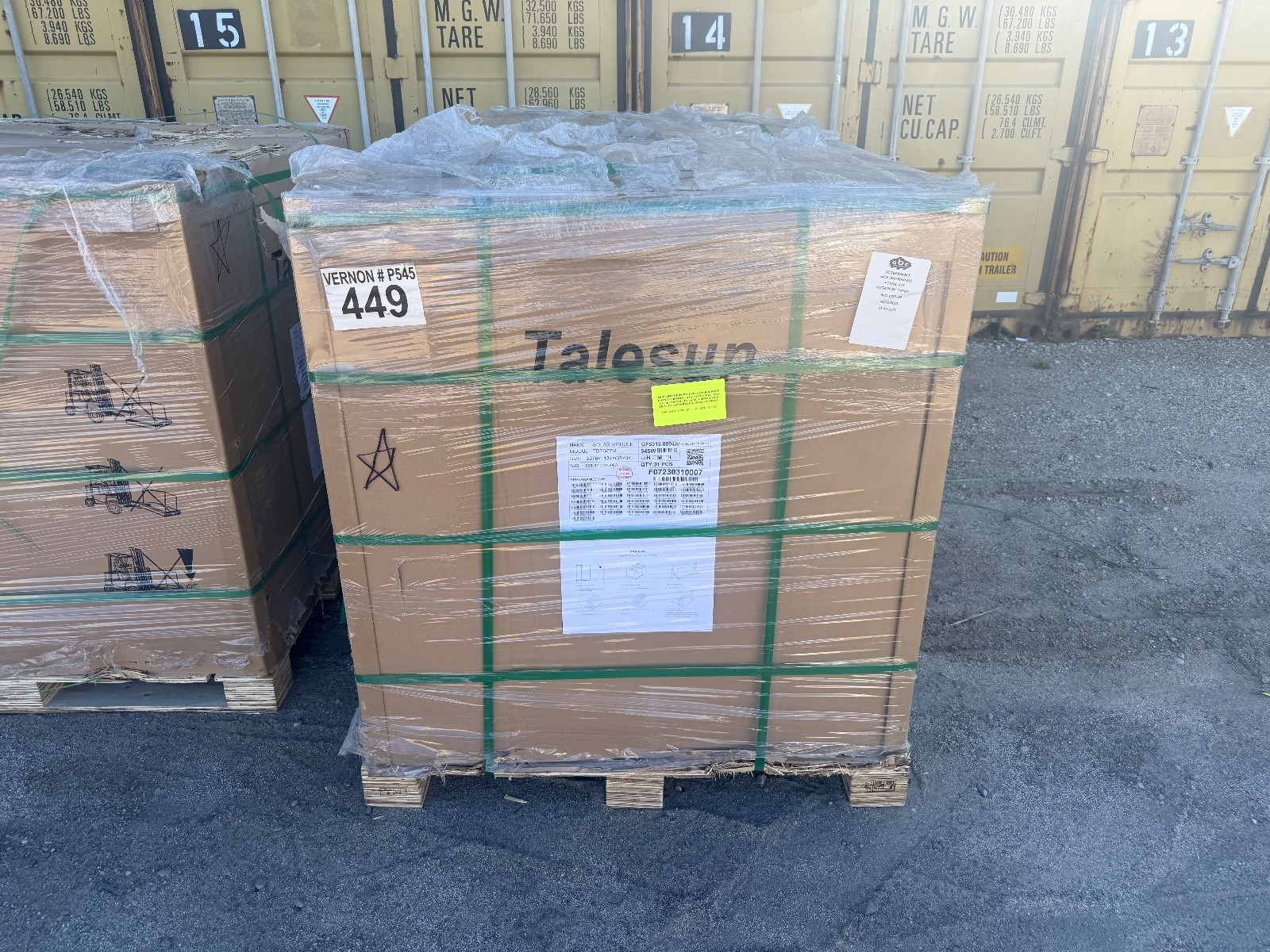 Talesun 545W Solar Panel NEW Model TD7G72M-545 585 available