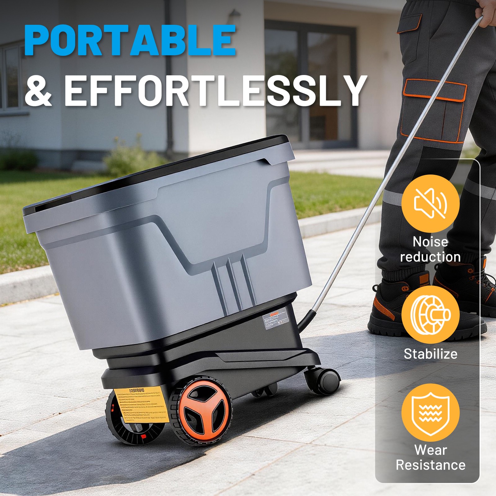 Battery Operated Pressure Washer 21V 2000 PSI with Fast Dual Charging
