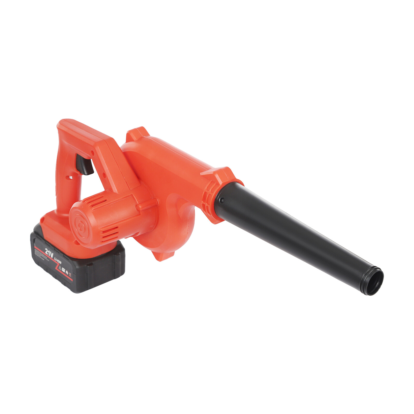 800W Battery Powered Cordless Leaf Blower, 6000-8000rpm Suction Blowing Machine