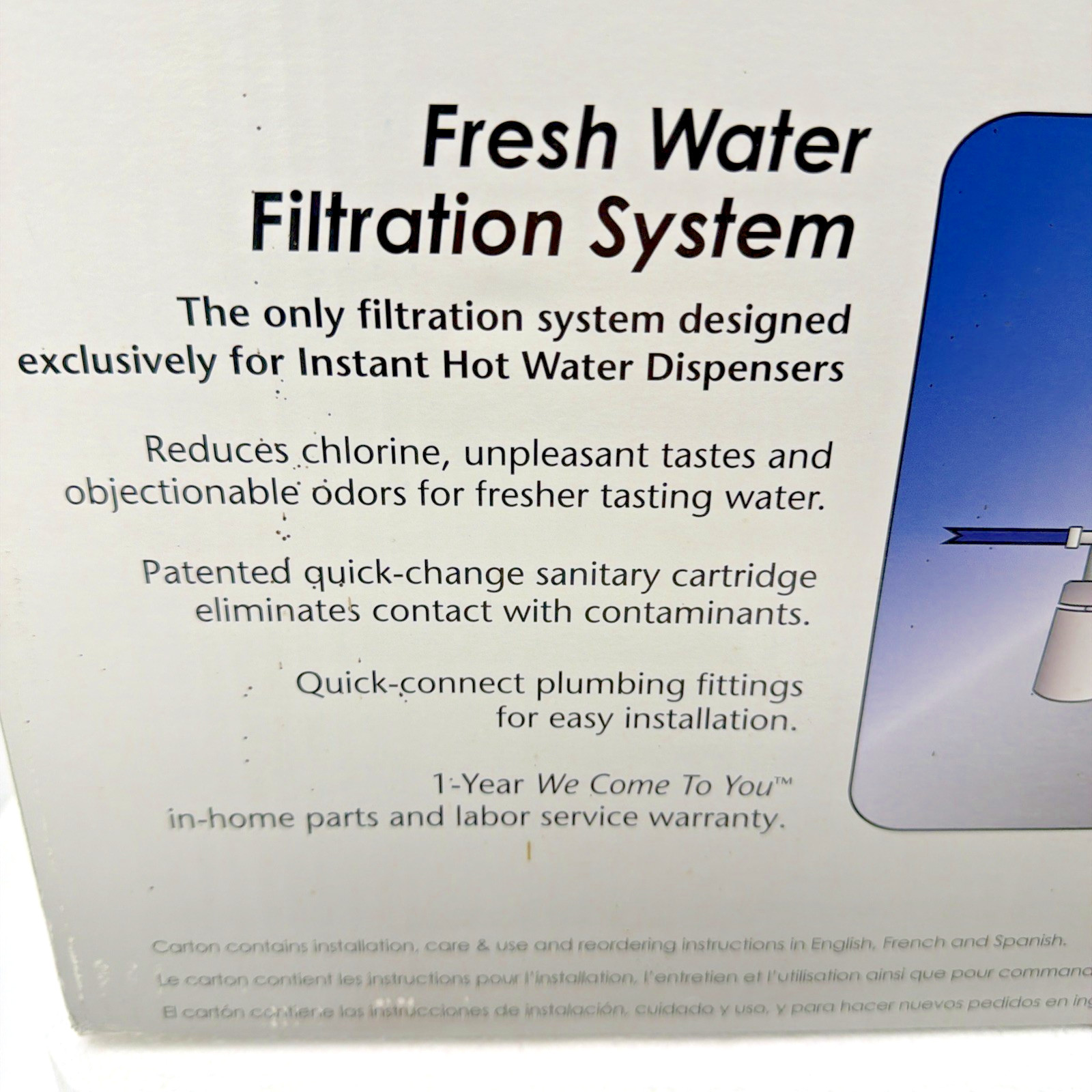Insinkerator Instant Hot Cold Water Dispenser F-HC1100W COMPLETE KIT w/ Tank NEW
